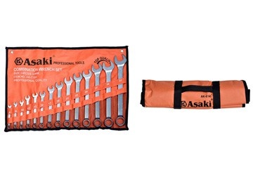 6-24mm Bộ 2 đầu vòng miệng 8 chi tiết Asaki AK-7508